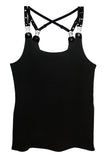Ribbed Bamboo Garter Tank Lalita