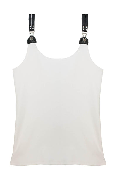 Ribbed Bamboo Garter Tank Lalita