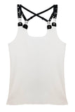 Ribbed Bamboo Garter Tank Lalita