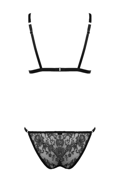 Lana Lace Crotchless Lingerie Set Fishbelly