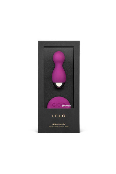 Hula Remote-Controlled Pleasure Beads • Deep Rose Purple LELO