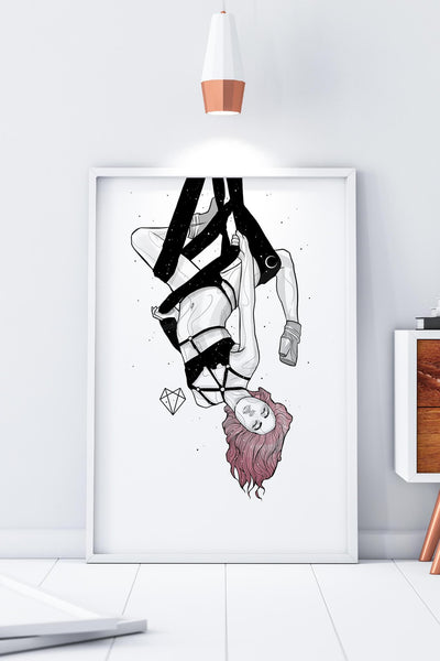 Darkest Vixen Framed Art • Lissa Wolfmumma