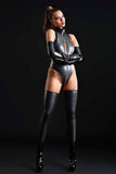 Long Transparent Mesh Opera Gloves Patrice Catanzaro