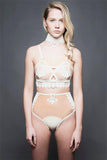 Maia Latex Bralette Elissa Poppy