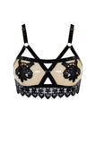 Maia Latex Bralette Elissa Poppy