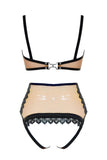 Maia Latex Lingerie Set Elissa Poppy