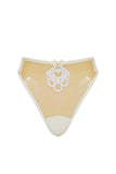 Maia White Latex Thong Elissa Poppy