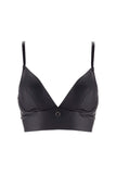 Chambre Noire Vegan Leather Longline Bralette Maison Close