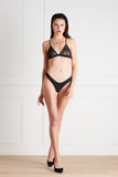 Pure Tentation Sheer High Hips Thong Maison Close