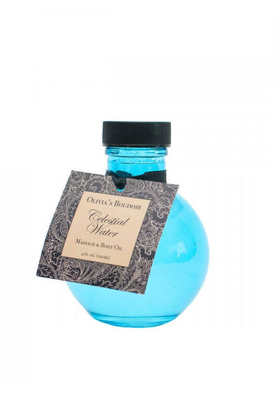 Olivia’s Boudoir Massage Oil • Celestial Water Olivia’s Boudoir