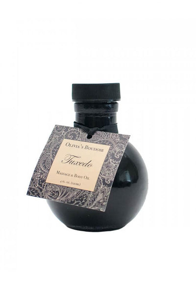 Olivia’s Boudoir Massage Oil • Tuxedo Olivia’s Boudoir