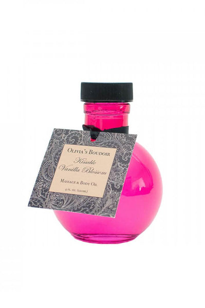 Olivia’s Boudoir Massage Oil • Vanilla Blossom Olivia’s Boudoir