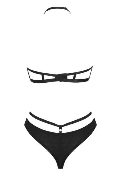 Meghan High Waist Lingerie Set Fishbelly