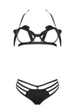 Meghan Open Cup Lingerie Set Fishbelly