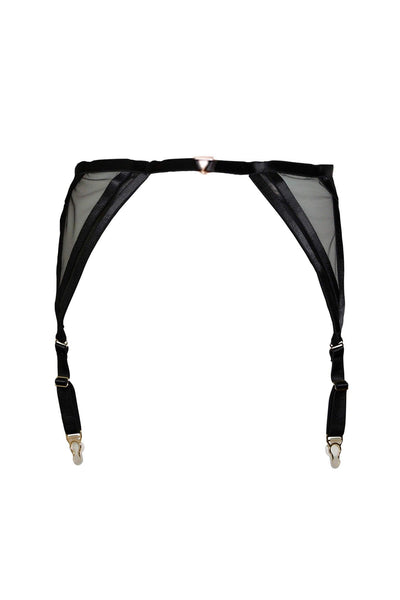 Mia Leather Garter Belt Suspender Something Wicked