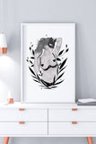 Darkest Vixen Framed Art • Micci Wolfmumma