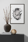 Darkest Vixen Framed Art • Micci Wolfmumma