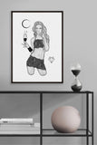 Darkest Vixen Framed Art • Michala Wolfmumma