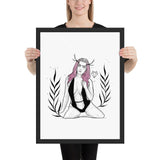 Darkest Vixen Framed Art • Becca Wolfmumma