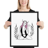 Darkest Vixen Framed Art • Becca Wolfmumma