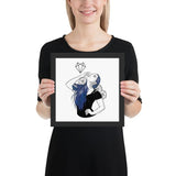 Darkest Vixen Framed Art • Lexy Wolfmumma