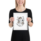 Darkest Vixen Framed Art • Alexis Wolfmumma