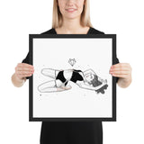 Darkest Vixen Framed Art • Kristina Wolfmumma