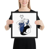 Darkest Vixen Framed Art • Lexy Wolfmumma