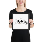 Darkest Vixen Framed Art • Kristina Wolfmumma
