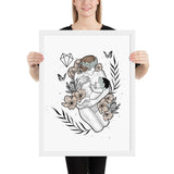 Darkest Vixen Framed Art • Alexis Wolfmumma