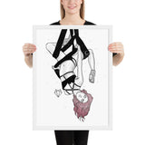 Darkest Vixen Framed Art • Lissa Wolfmumma