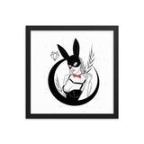 Darkest Vixen Framed Art • Margo Wolfmumma