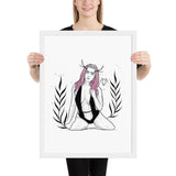 Darkest Vixen Framed Art • Becca Wolfmumma