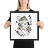 Darkest Vixen Framed Art • Alexis Wolfmumma
