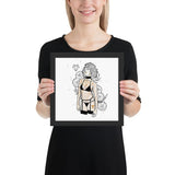 Darkest Vixen Framed Art • Emily Wolfmumma