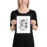 Darkest Vixen Framed Art • Alexis Wolfmumma