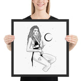 Darkest Vixen Framed Art • Tiff Wolfmumma
