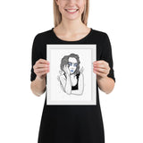 Darkest Vixen Framed Art • Evie Wolfmumma