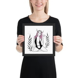 Darkest Vixen Framed Art • Becca Wolfmumma