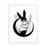 Darkest Vixen Framed Art • Margo Wolfmumma