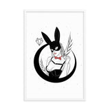 Darkest Vixen Framed Art • Margo Wolfmumma