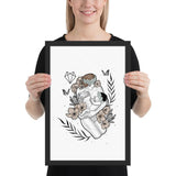Darkest Vixen Framed Art • Alexis Wolfmumma