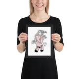 Darkest Vixen Framed Art • Brooke Wolfmumma