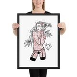 Darkest Vixen Framed Art • Brooke Wolfmumma