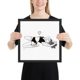 Darkest Vixen Framed Art • Kristina Wolfmumma