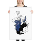 Darkest Vixen Framed Art • Lexy Wolfmumma