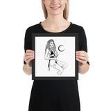 Darkest Vixen Framed Art • Tiff Wolfmumma