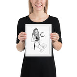 Darkest Vixen Framed Art • Tiff Wolfmumma