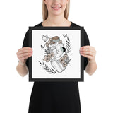 Darkest Vixen Framed Art • Alexis Wolfmumma