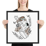 Darkest Vixen Framed Art • Alexis Wolfmumma